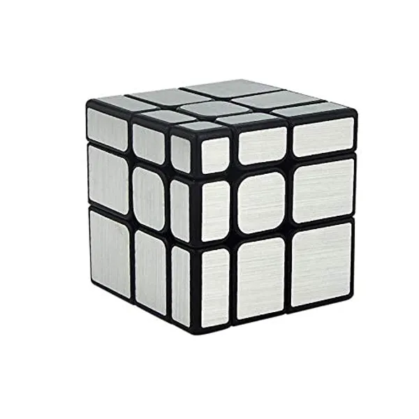 Silver_Moyu_Meilong_3X3_Silver_Mirror_High_Speed_Magic_Puzzle_Cube_Toy,_(Mfjs_Silver_Mirror)