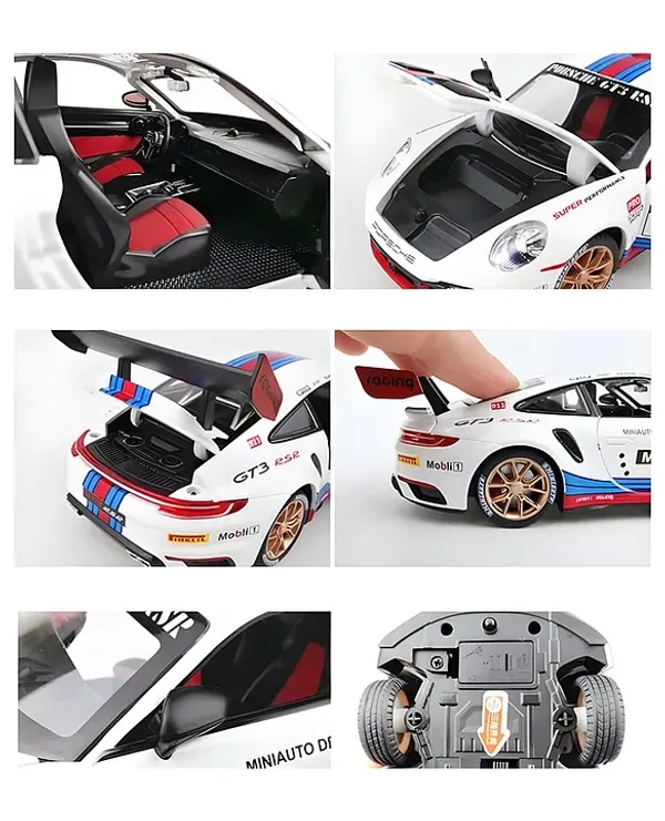 Sports_Car_Model_GT3_/_Martini_1:24_Alloy_Exquisite_Fine_Workmanship_�_Simulation_Model_Car_Toy
