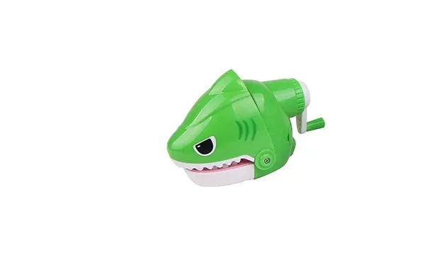 Multicolor_Shark_Shaped_Pencil_Sharpener,_Table_Sharpener_Machine,_With_._(Green)