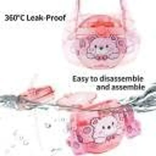 Multicolor_Water_Bottle_For___Cute_Sipper_Water_Bottle_With_Straw_For_Toddlers,Stylish_Antileak_Cap_Lock_Bottle_For__,School_Water_Bottle_420Ml()_(Green)