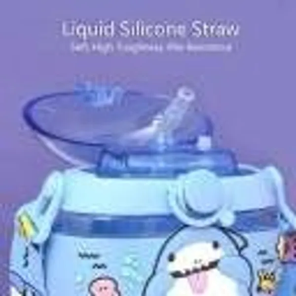 Multicolor_Water_Bottle_For___Cute_Sipper_Water_Bottle_With_Straw_For_Toddlers,Stylish_Antileak_Cap_Lock_Bottle_For__,School_Water_Bottle_420Ml()_(Blue)