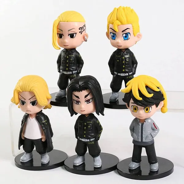 Tokyo_Revengers_Anime_Action_Figure_Set_of_5_Pcs_-_Manjiro_Sano,_Chifuyu_Matsuno,_Takemichi_Hanagaki,_Manga_Beeldje,_Weeb_Collectible