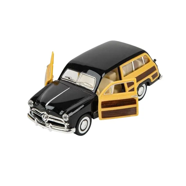 Kinsmart_Black_1949_Ford_Woody_Wagon_Metal_1:40_Diecast_Model_Car_For