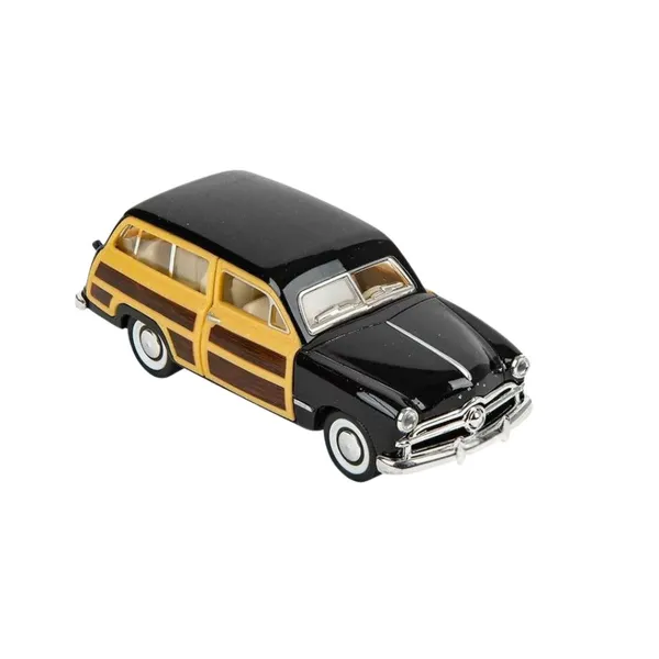 Kinsmart_Black_1949_Ford_Woody_Wagon_Metal_1:40_Diecast_Model_Car_For