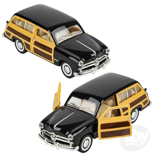 Kinsmart_Black_1949_Ford_Woody_Wagon_Metal_1:40_Diecast_Model_Car_For