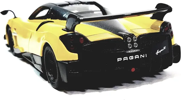 Kinsmart_Yellow_Huayra_Bc_Metal_1:38_Diecast_Model_Car_For