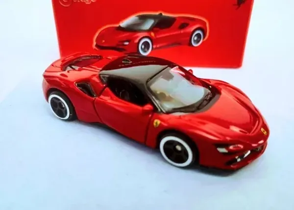 Bburago_1:64_Scale_Ferrari_SF90_Stradale_Diecast_Metal_Model_Car_�_Premium_Race_Collection