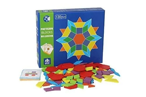 Multicolor_Wooden_Shape_Blocks_&_Geometric_Shape_Blocks_Learning_Puzzle_Game_With_Pattern_Card,3+_Years,Multicolour_(Wtzkb889)