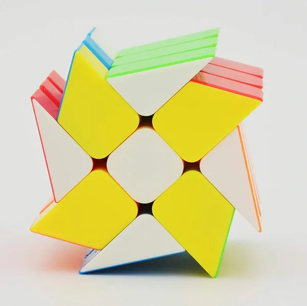 Mayatra's_MoYu_Windmill_Cube_3x3_Shape_Mod_Twisty_Puzzle_Stickerless_Cube