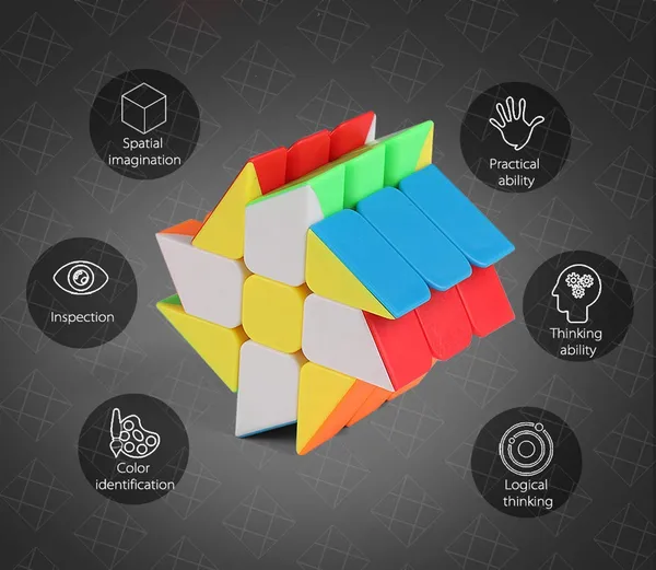 Mayatra's_MoYu_Windmill_Cube_3x3_Shape_Mod_Twisty_Puzzle_Stickerless_Cube