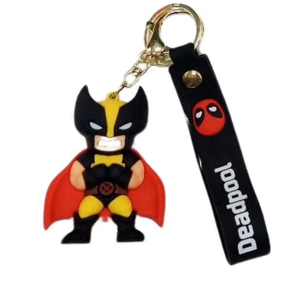 Mayatra's_Action_Hero_3D_Keychain_with_Strap_-_Action_Figure_Keyrings_for___&_Bags_Decor_(Wolverine_A-1)