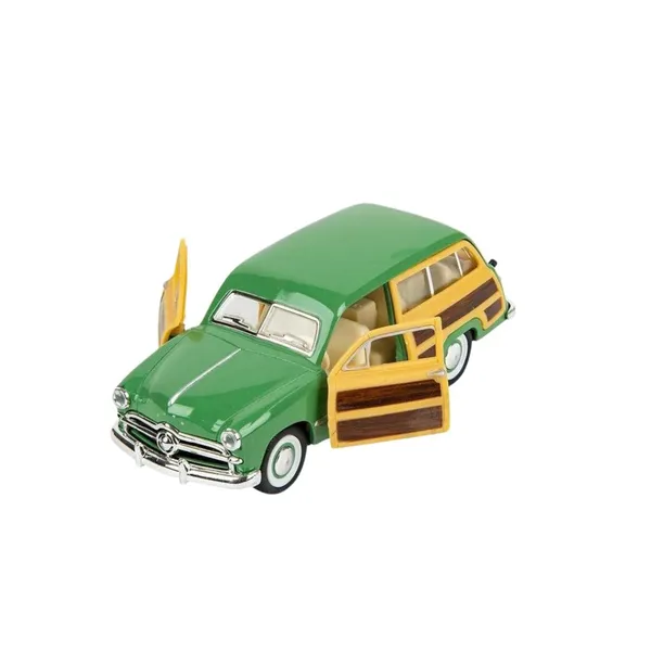 Green_1949_Ford_Woody_Wagon_Metal_1:40_Diecast_Model_Car_For