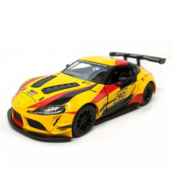 Yellow_Toyota_Gr_Supra_Racing_1:32_Ratio_Concept_Livery_Edition_Metal_Diecast_Model_Car_For