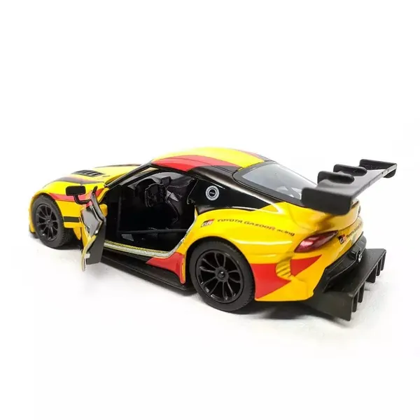 Yellow_Toyota_Gr_Supra_Racing_1:32_Ratio_Concept_Livery_Edition_Metal_Diecast_Model_Car_For