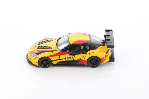 Yellow_Toyota_Gr_Supra_Racing_1:32_Ratio_Concept_Livery_Edition_Metal_Diecast_Model_Car_For