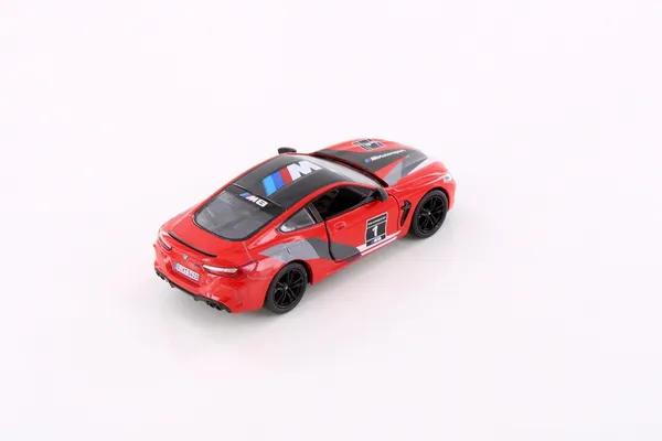 Kinsmart_Red_Bmw_M8_Competition_Coupe_Metal_1:38_Diecast_Model_Car_For