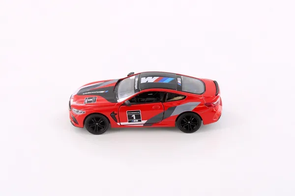 Kinsmart_Red_Bmw_M8_Competition_Coupe_Metal_1:38_Diecast_Model_Car_For