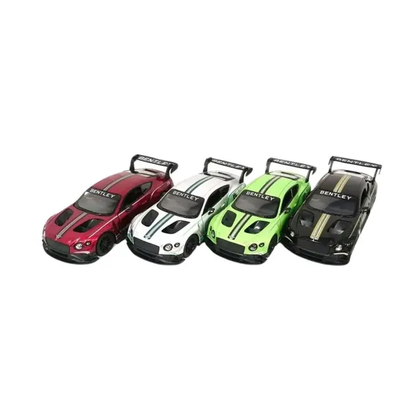 Kinsmart_Black_Bentley_Continental_Gt3_Metal_1:38_Diecast_Model_Car_For