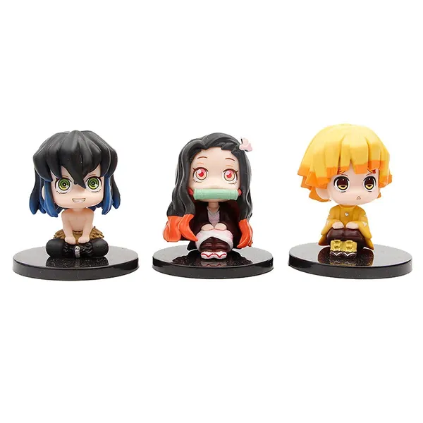 Demon_Slayer_Cake_Topper_Figurines_6Styles_-_Q_Version_PVC_Tanjiro,_Nezuko,_Kyoujurou_Statues