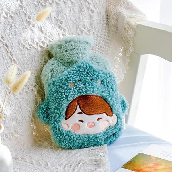 Mayatra's_Hot_Water_Bottle_with_Plush_Cover_for_Pain_Relief_?_Heating_Bag,Bottle,_Heating_Pad,Feet_Bed_Warmer_Cold_Winter,_Hot_Water_Bottle_&_Rubber_Bottle-_1000_ML_(Multicolor)_(Green)
