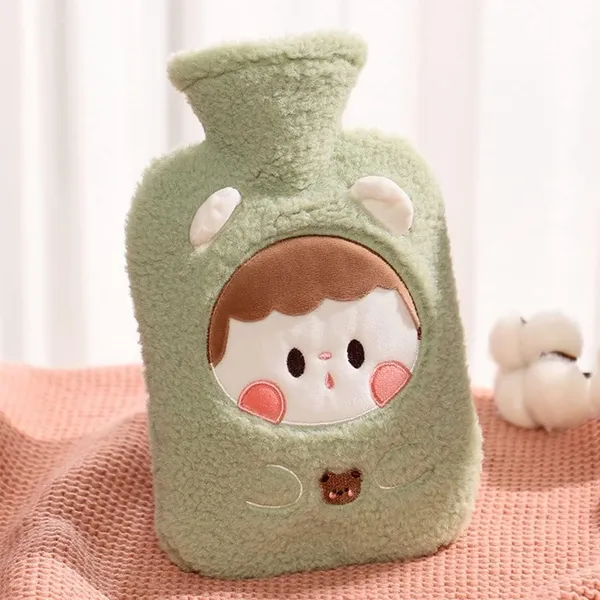 Green_Hot_Water_Bottle_&_Rubber_Bottle_For_Hot_Water_Bag_For_Pain_Reliefhot_Water_Bag_With_Soft_Cover_For_Pain_Relief,Heating_Pad,Heating_Bag_1000_Ml_(Green)