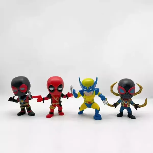 4-Piece_Marvel_The_Avengers_Spider-Man,_Venom,_Deadpool_Toys_Statue_Set_??Perfect_for_Boys_&_Fans_Gifts_Anime_Action_Figure