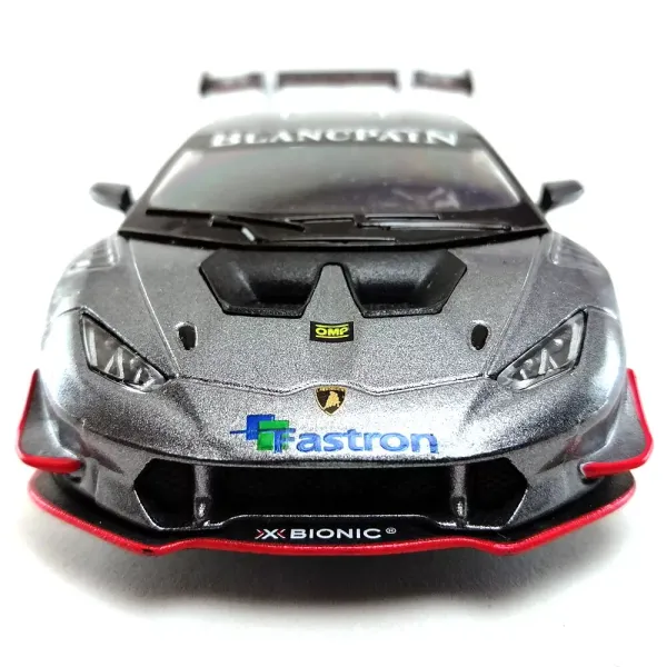 Kinsmart_Grey_Lamborghini_Huracan_Lp620_Metal_1:36_Diecast_Model_Car_For