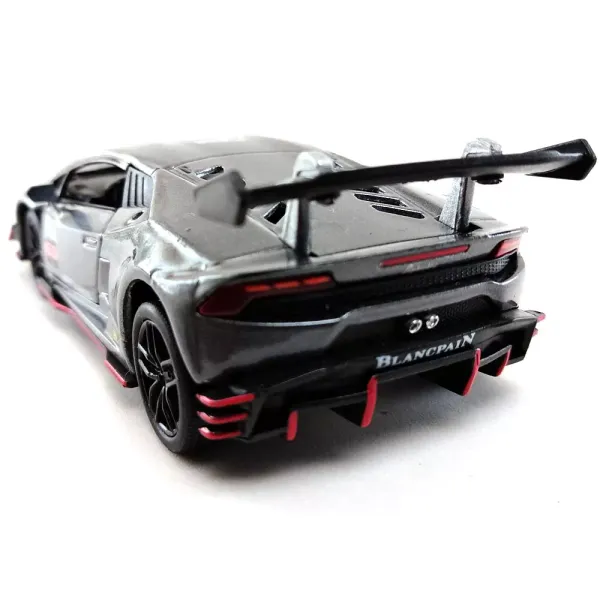 Kinsmart_Grey_Lamborghini_Huracan_Lp620_Metal_1:36_Diecast_Model_Car_For
