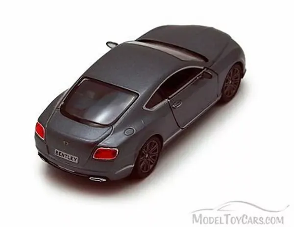 Kinsmart_Grey_2012_Bentley_Continental_Gt_Speed_Metal_1:38_Diecast_Model_Car_For