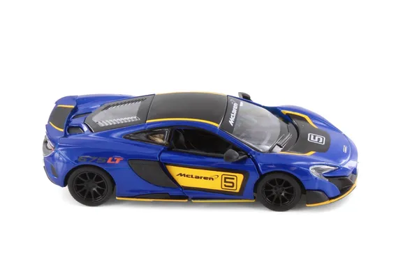Kinsmart_Blue_Mclaren_675Lt_Exclusive_Edition_Metal_1:36_Diecast_Model_Car_For