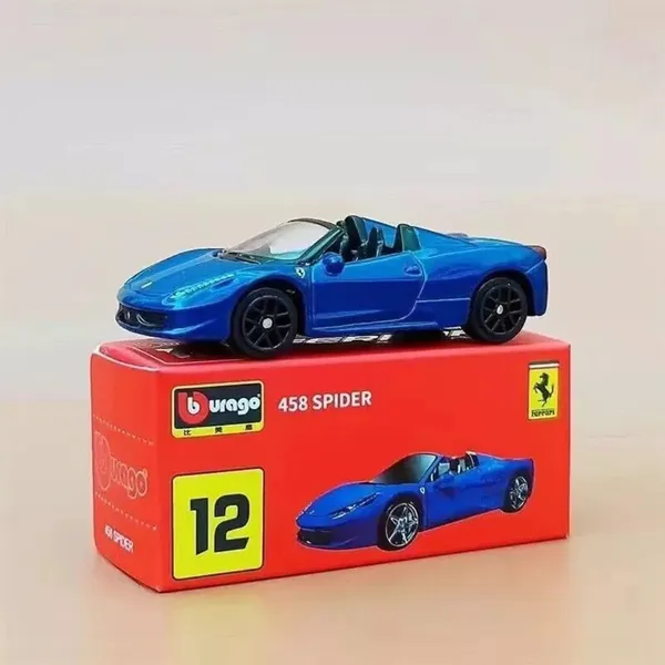 Bburago_1:64_Scale_Ferrari_458_Spider_Diecast_Metal_Model_Car_�_Premium_Race_Collection
