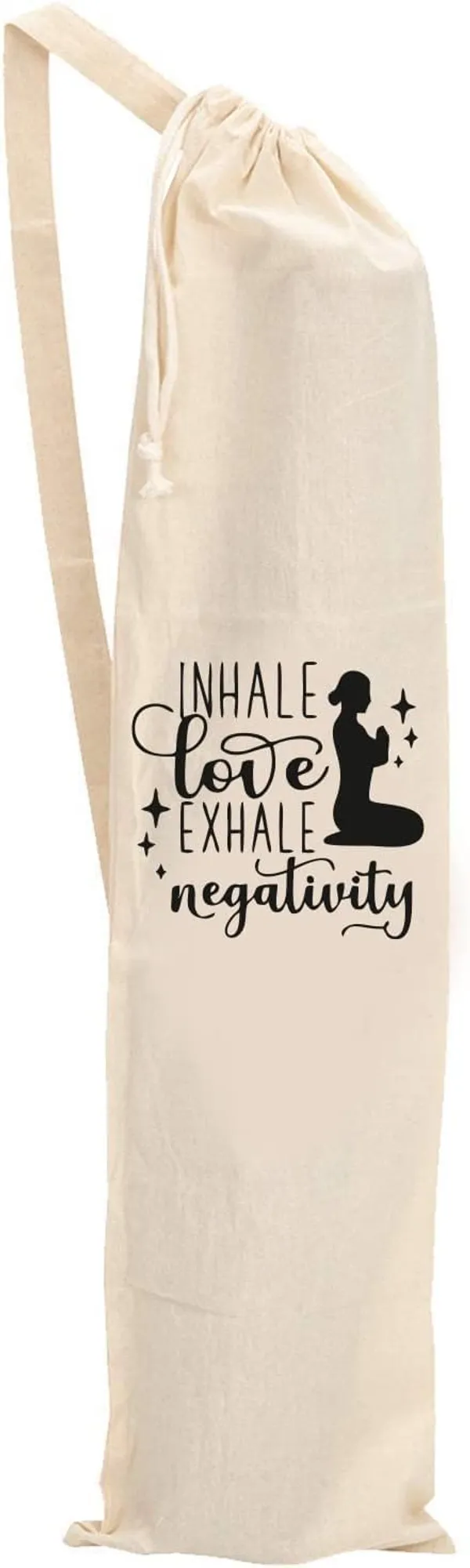 Multicolor_Organic_Large_Yoga_Mat_Tote_Bag_Cover_100%_Cotton_Lightweight,Washable_Yoga_Dust_Bag_With_Adjustable_Strap_Unisex_(Love)