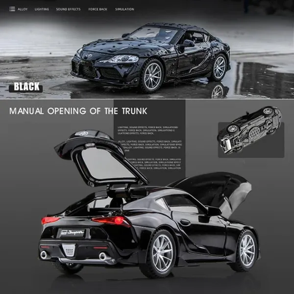 Black_Toyota_Gr_Supra_Racing_1:32_ratio_Concept_Metal_Diecast_Model_Car_