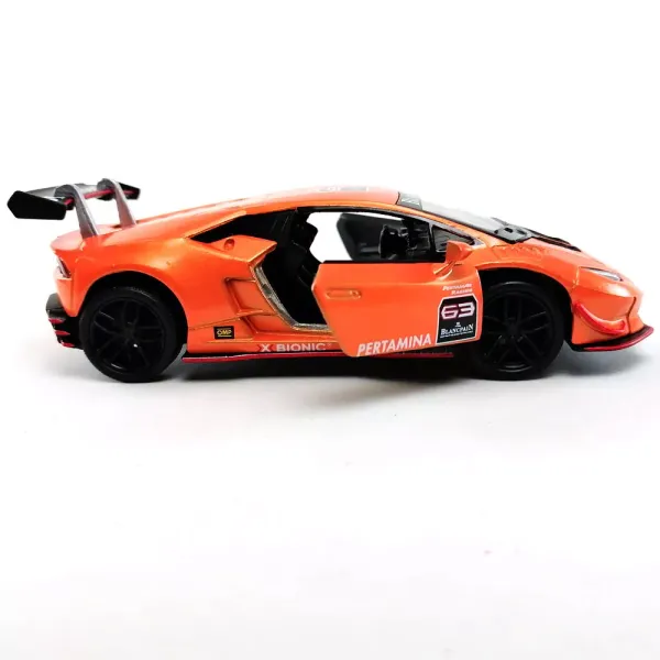 Kinsmart_Orange_Lamborghini_Huracan_Lp620_Metal_1:36_Diecast_Model_Car_For