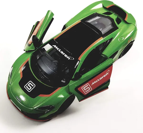 Kinsmart_Green_Mclaren_675Lt_Exclusive_Edition_Metal_1:36_Diecast_Model_Car_For