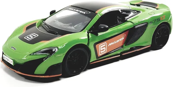 Kinsmart_Green_Mclaren_675Lt_Exclusive_Edition_Metal_1:36_Diecast_Model_Car_For