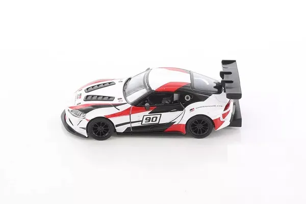 Kinsmart_White_Toyota_Gr_Supra_Racing_Concept_Livery_Edition_Metal_1:36_Diecast_Model_Car_For