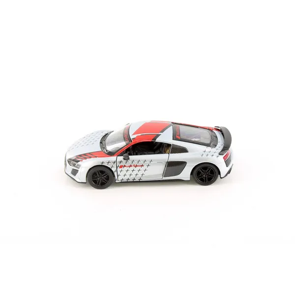 Kinsmart_Sliver_2020_Audi_R8_Coupe_Livery_Edition_Metal_1:36_Diecast_Model_Car_For