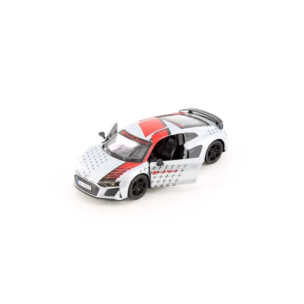 Kinsmart_Sliver_2020_Audi_R8_Coupe_Livery_Edition_Metal_1:36_Diecast_Model_Car_For