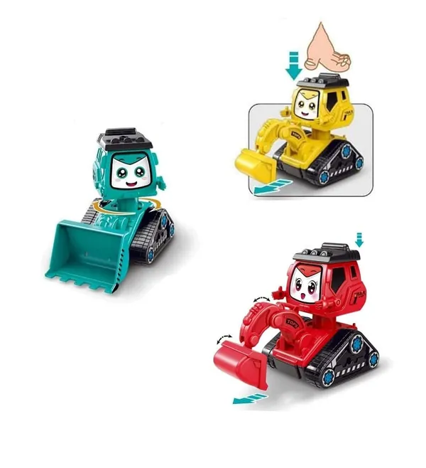 Multicolor_Colorful_Press_&_Go_Excavator_Toy_And_Bulldozer_Toy_Crawling_Funny_Vehicles_Toys_For__/Boys_(Pack_Of_1;_)_(Assorted_Color_Dispatch)