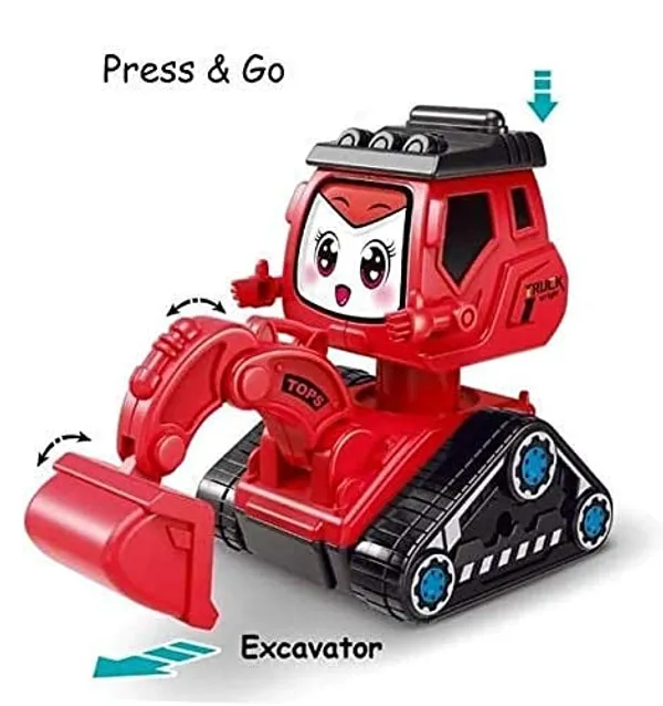 Multicolor_Colorful_Press_&_Go_Excavator_Toy_And_Bulldozer_Toy_Crawling_Funny_Vehicles_Toys_For__/Boys_(Pack_Of_1;_)_(Assorted_Color_Dispatch)