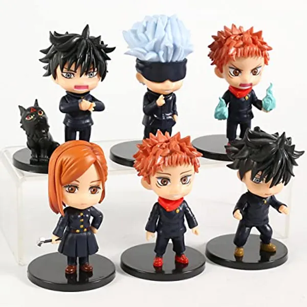 Multicolor_Set_of_6_Jujutsu_Kaisen_Action_Figures_-Limited_Edition_10cm_for_Car_Dashboard_&_Decoration