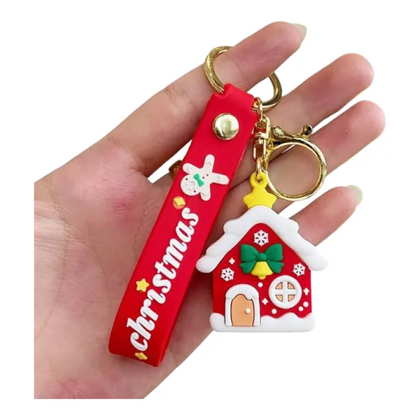 Multicolor_Cute_Kawaii_Christmas_Festival_Design_Backpack_Car_Key_Girls_Women_Men_Cartoon_Handbag_Wallet_Pvc_Keychain