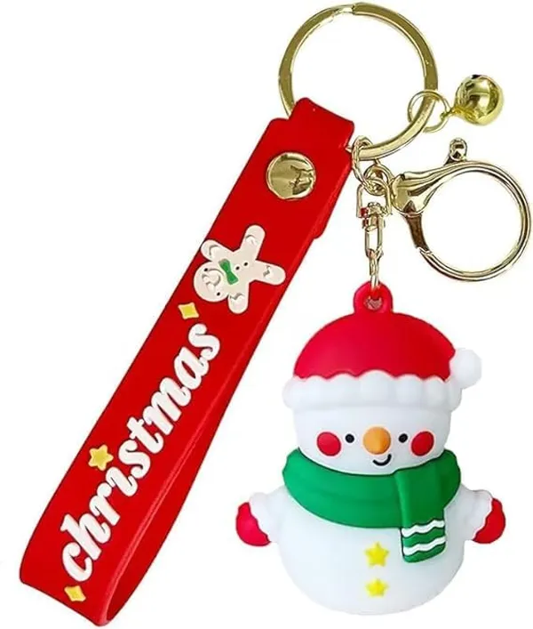 Multicolor_Cute_Kawaii_Christmas_Festival_Design_Backpack_Car_Key_Girls_Women_Men_Cartoon_Handbag_Wallet_Pvc_Keychain
