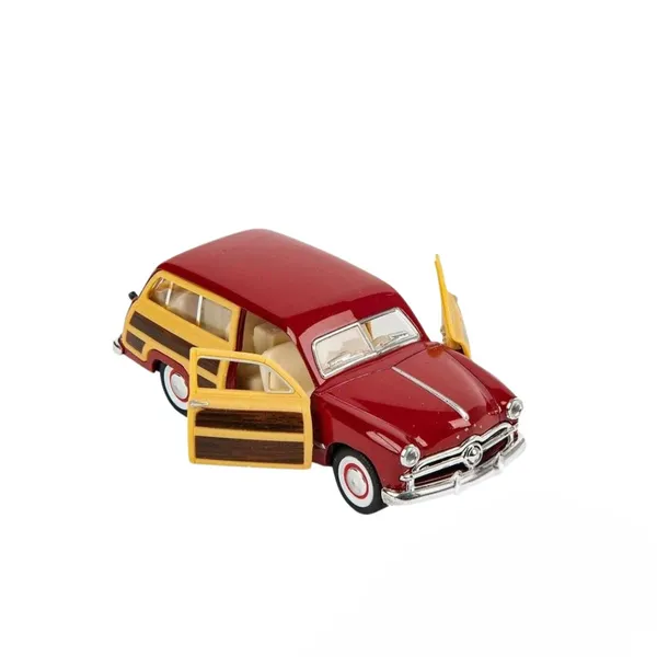 Kinsmart_Red_1949_Ford_Woody_Wagon_Metal_1:40_Diecast_Model_Car_For