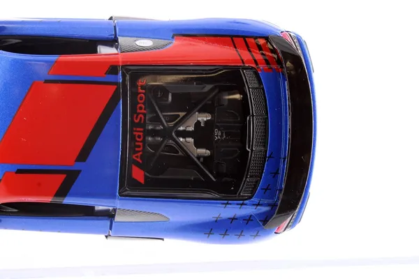 Kinsmart_Blue_2020_Audi_R8_Coupe_Livery_Edition_Metal_1:36_Diecast_Model_Car_For