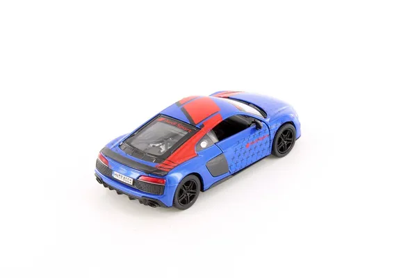 Kinsmart_Blue_2020_Audi_R8_Coupe_Livery_Edition_Metal_1:36_Diecast_Model_Car_For