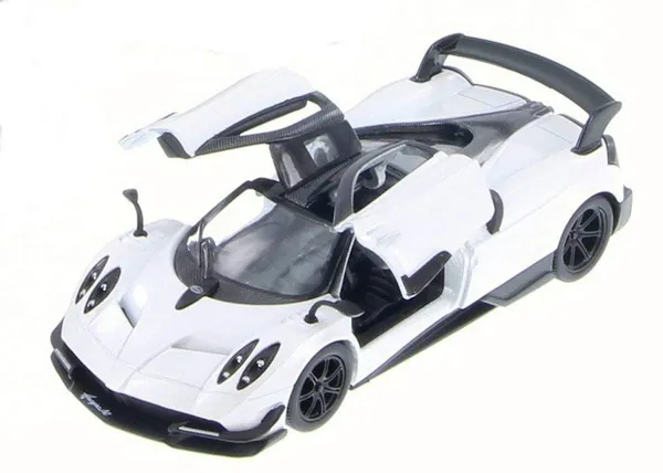 Kinsmart_White_Huayra_Bc_Metal_1:38_Diecast_Model_Car_For