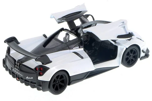 Kinsmart_White_Huayra_Bc_Metal_1:38_Diecast_Model_Car_For