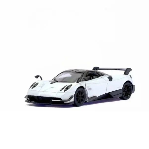 Kinsmart_White_Huayra_Bc_Metal_1:38_Diecast_Model_Car_For